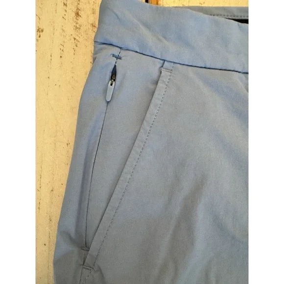 Vineyard Vines OTG On-The-Go Performance Shorts Mens 30 Light Blue Stretch